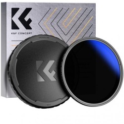 82mm Filtro Variabile K ND2-400 y Tapa de Silicona