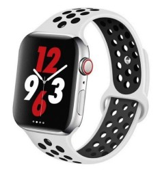 Reloj Smartwatch VAK f9 IP67 Metal Apple Health pasos Calorias Blanco