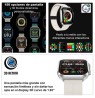 Reloj Smartwatch VAK F21 PANTALLA CURVA INFINITE 3D blanco