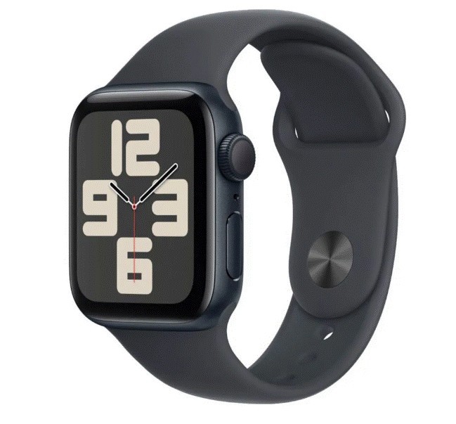 Apple Watch SE 2 44mm (MXEK3) Aluminio Negro M/L Negro