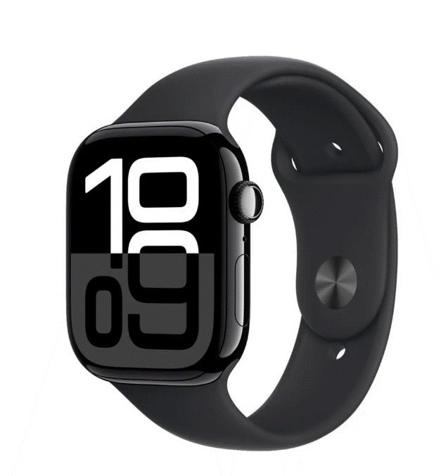 Apple Watch Series 10 46MM (MWWP3) Aluminio Negro S/M Negro