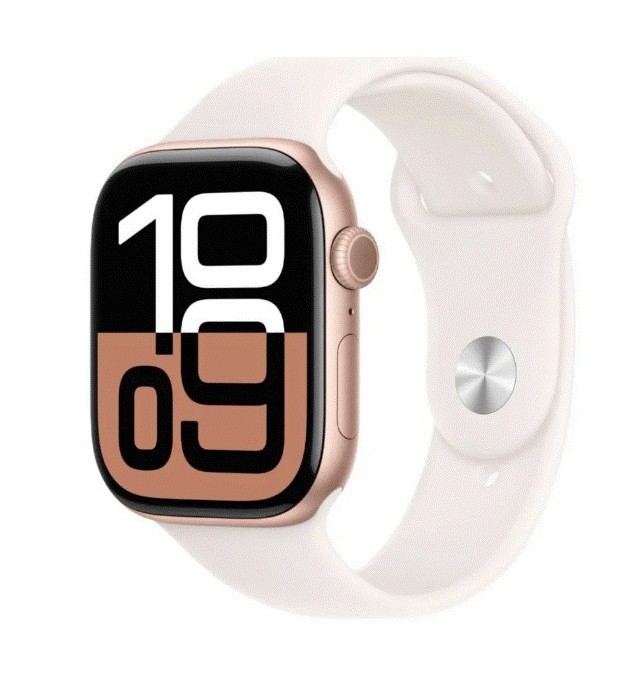 Apple Watch Series 10 46mm (MWWU3) Aluminio Rosa M/L Rosa