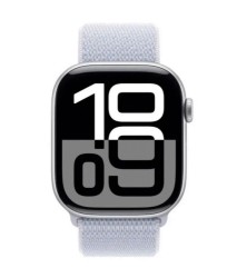Apple Watch Series 10 46mm (MWWN3) Aluminio Plata Loop Tela Azul Nube