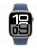 Apple Watch Series 10 46mm (MWWL3) Aluminio Plata S/M Azul Demin