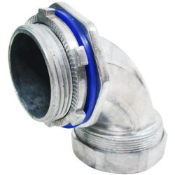 CONECTOR CURVO LIQUIDTIGHT 1-1-2 PULGADAS ARGOS.