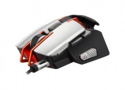 Mouse Gamer Cougar Láser 700M, Alámbrico, USB, 8200DPI, Plata
