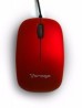 Mouse Vorago Óptico MO-206, Alámbrico, USB, 2400DPI, Rojo