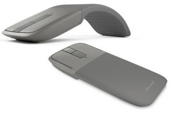 Mouse Microsoft BlueTrack Arc Touch, Bluetooth, Gris