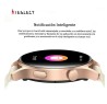 Smartwatch LORA 2 GOLD Pantalla AMOLED Bluetooth Resistente al agua