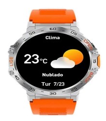 Smartwatch Gadgets&Fun Explor Plateado