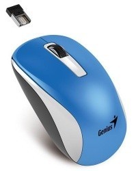 Mouse Genius BlueEye NX-7010, Inalámbrico, 1600DPI, USB