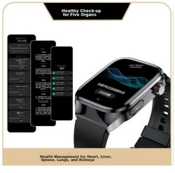 Reloj Muxun Monitoreo Salud Negro
