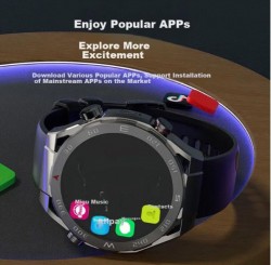 Reloj inteligente GEDELl 5G Hombres Negr