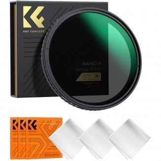 62mm Filtro ND Variable ND2-32 (5 Pasos) - Serie Nano X de Vidrio óptico