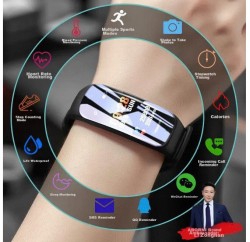 Pulsera Inteligente Calidad Alemana Negr