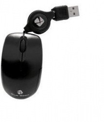 Mini Mouse Acteck Óptico True Basix MOMR-011, Alámbrico, USB, 1000D...
