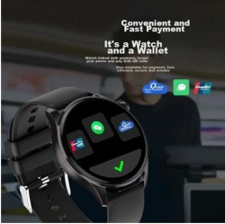 Reloj GT4 Smartwatch Hombre ABORNI Negro