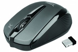 Mini Mouse Perfect Choice Óptico, Inalámbrico, 1000DPI, USB, Gris