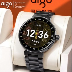 Reloj aigo V2 GT Monitoreo Salud Negro