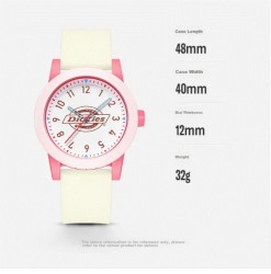 Reloj Dickies CL-599 Blanco Mujer