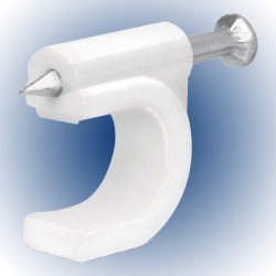ABRAZADERA P-CABLE C-CLAVO 20pzas