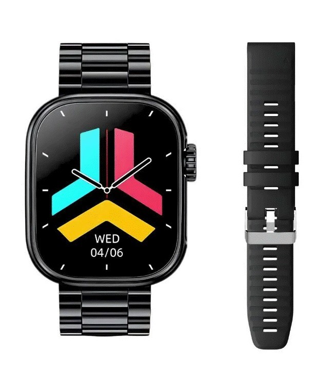 Smartwatch Gadgets&Fun Titan Steel Square con Llamadas por Bluetooth