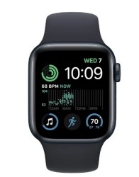 Apple Watch SE 1ra. Gen 44mm Negro (Reacondicionado) + Audífonos Bluetooth
