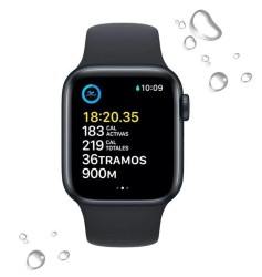 Apple Watch SE 1ra. Gen 44mm Negro (Reacondicionado) + Audífonos Bluetooth