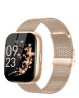 Smartwatch Gadgets&fun Dynamic Square Con Pantalla Grande Diseño Unisex Dorado