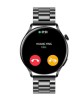 Smartwatch Negro Gadgets&Fun Sphere AMOLED con Correa de Acero Inoxidable