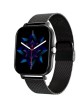 Smartwatch Gadgets&Fun Square AMOLED Mesh Negro