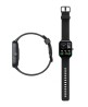 Smartwatch Gadgets&fun Square Alexa unisex Negro