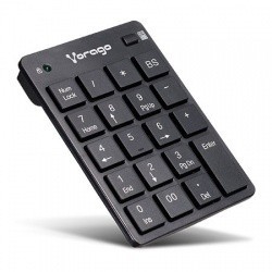 Vorago Teclado Numérico KB-105, Alámbrico, 80cm, USB, Negro