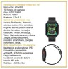 Reloj Smartwatch VAK F21 PANTALLA CURVA INFINITE 3D azul