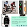 Reloj Smartwatch VAK B6 Ultra Bluetooth NFC Calorias Presion Naranja