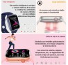 Reloj Smartwatch Vak S3 Llamadas Control Voz Ips 2' Sport Azul