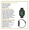 Reloj Smartwatch VAK F21 PANTALLA CURVA INFINITE 3D Negro
