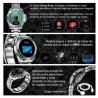 Reloj Smartwatch VAK C1 ACERO SUBMARINE NFC CRISTAL Plateado