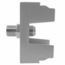 MODULO COXIAL MODULAR UHF LEVITON.