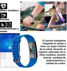 Reloj Smartwatch Vak 115 Podometro Bluetooth Sueño Musica HEALTH