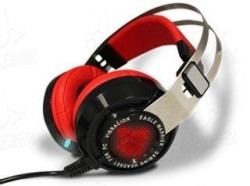Eagle Warrior Audífonos Gamer Raven 7.1, Alámbrico, USB