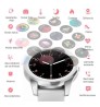 Reloj Smartwatch VAK T90 Bluetooth IP67 TIMER MENSAJES FIT Blanco 25'