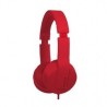 Maxell Audífonos Solid2, Alámbrico, 1.5 Metros, 3.5mm, Rojo