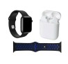 BOX SET Reloi Inteligente y Auriculares Gadgets&fun Azul