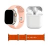 Box set Reloj inteligente y Audifonos Gadgets&fun Rosa