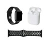 BOX SET Reloi Inteligente y Auriculares Gadgets&fun Negro