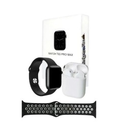 BOX SET Reloi Inteligente y Auriculares Gadgets&fun Negro