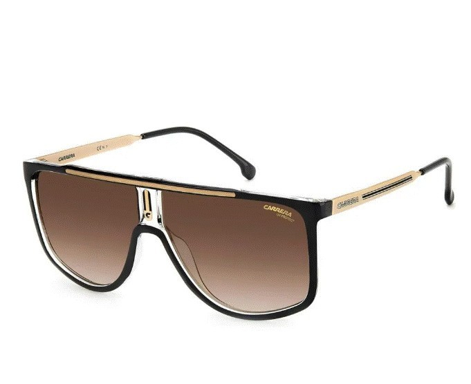 Lentes de Sol Carrera Hombre 2057822M261HA Negro-Dorado