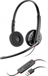 Plantronics Audífonos Blackwire C320-M, Alámbrico, USB, Negro