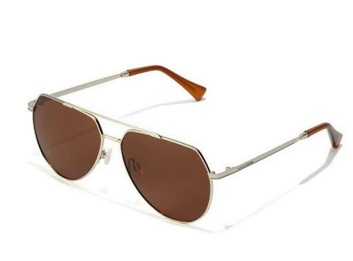 Lentes de Sol HAWKERS Shadow Polarizados Hombre y Mujer Plata/Marrón
